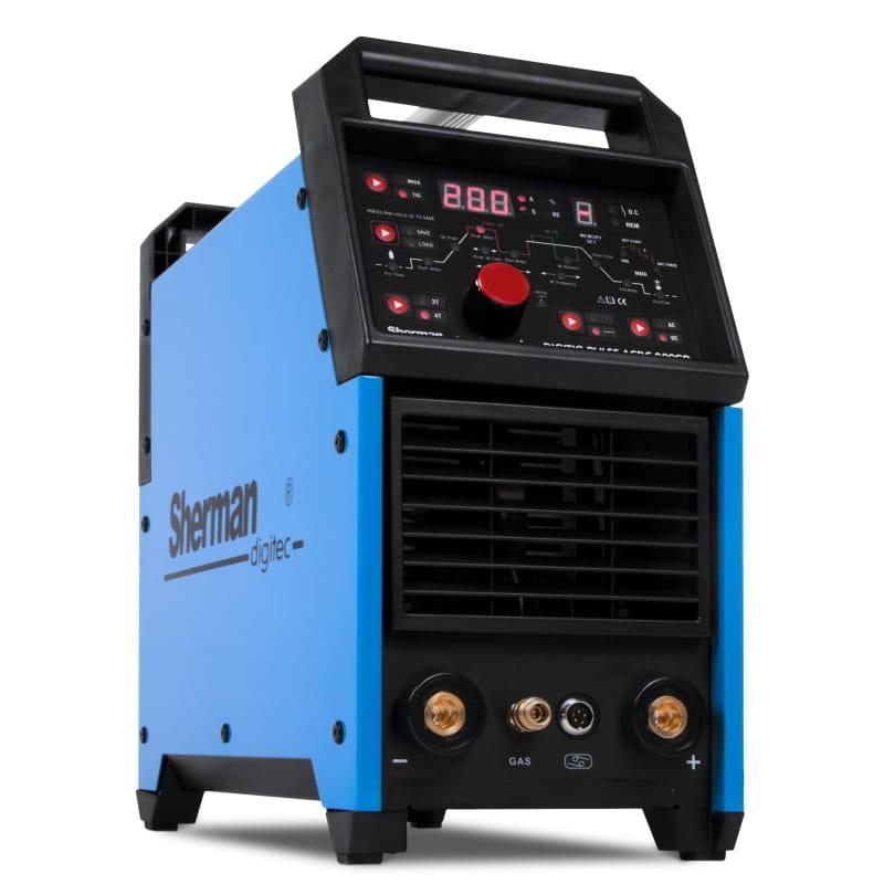 Sherman DIGITIG 200 Saldatrice AC/DC Multipuls - Professionale Con Display LCD E Tecnologia IGBT